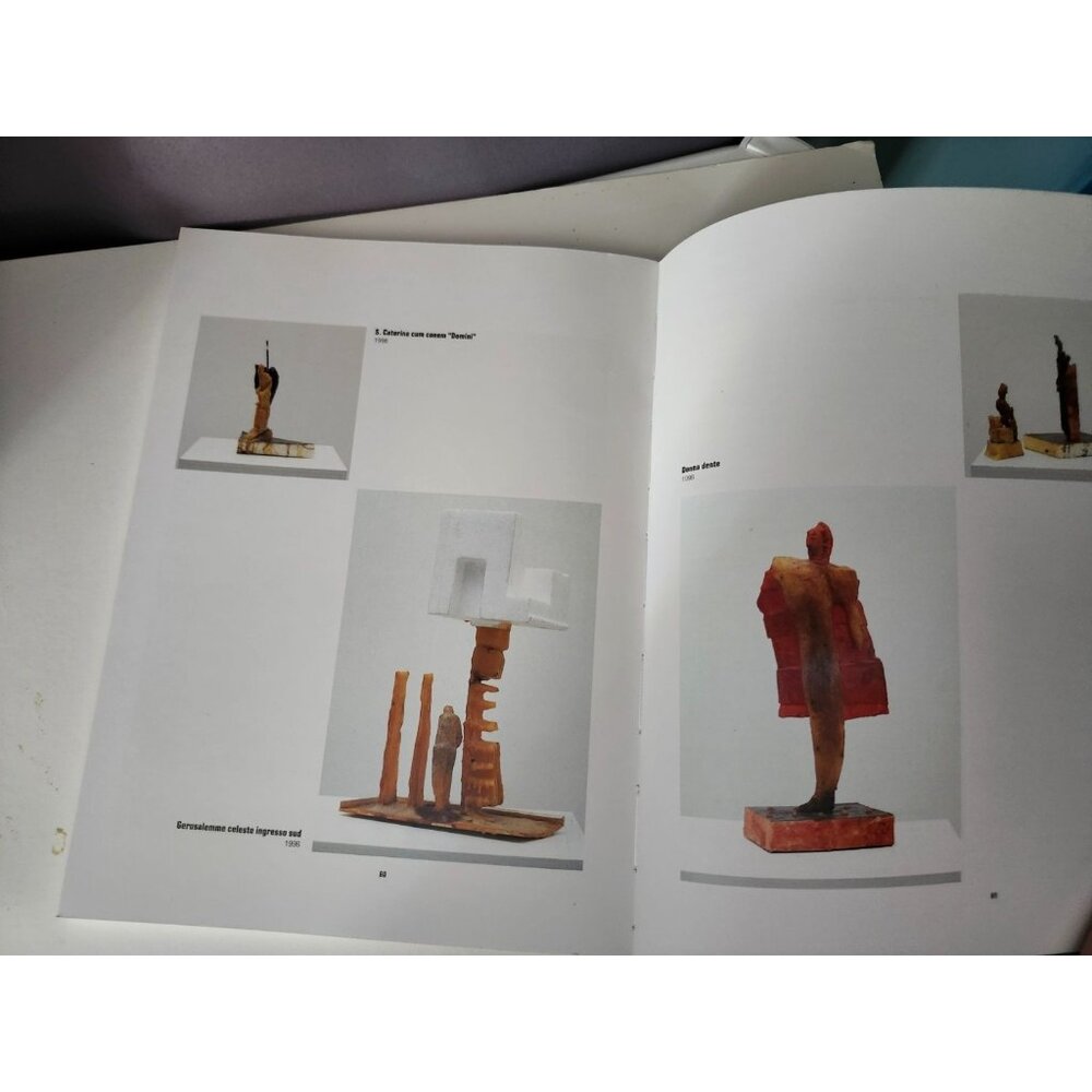 Federico Fusi Art Books Lot of 2, Italian Artist, Eikon Sculpture Italia Italy - Picture 10 of 16